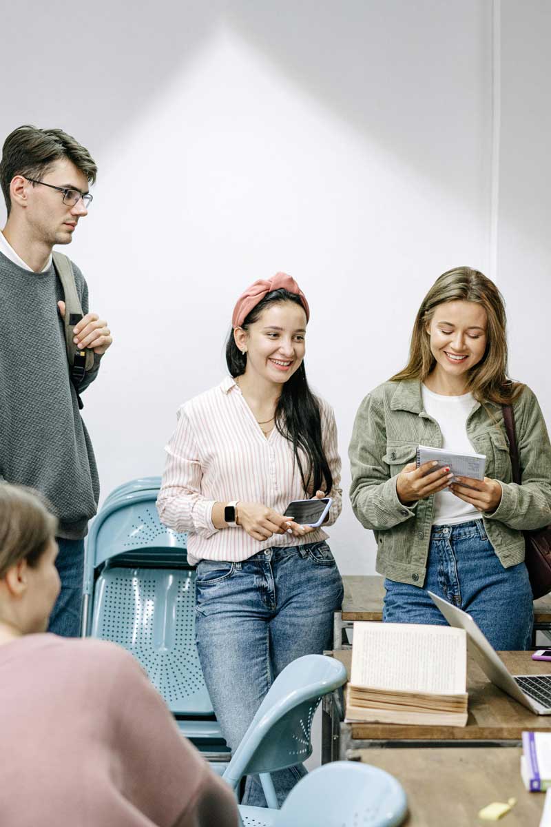 Schüler beim JobSpot360 Jobdays für Jobmesse Oberhavel